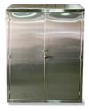 stainless steel cabinet - closet